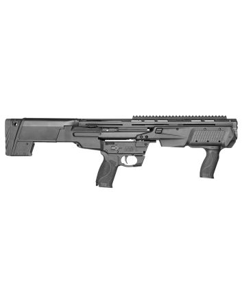 Smith &amp; Wesson 12490 M&amp;P Bullpup 12 Gauge Pump 3" 7+1 (2.75") 19" Black Oxide Smooth Bore/Threaded Barrel, Matte Black Receiver, Black Fixed Bullpup Stock, Black w/Interchangeable Backstrap Grip
