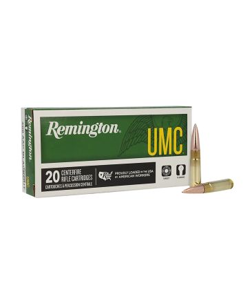 Remington Ammunition 26854 UMC300Blackout 150gr Full Metal Jacket 20 Per Box/10 Case