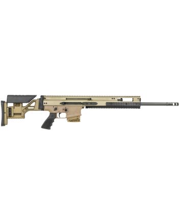 FN 381005432 SCAR 20s NRCH 6.5 Creedmoor 10+1 20" Black Steel Barrel, Flat Dark Earth Anodized Picatinny Rail Aluminum Receiver, Flat Dark Earth Synthetic Adjustable Stock, Black Hogue Rubber Grip