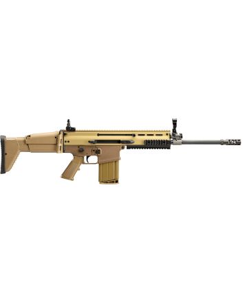 FN 986412 SCAR 17s NRCH 7.62x51mm NATO 16.25" Barrel 10+1,Flat Dark Earth Anodized Receiver,Flat Dark Earth Telescoping Side-Folding Stock With Adjustable Cheekpiece, Optics Ready