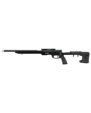 Savage Arms 70556 B22 Precision Lite Bolt 22 WMR 18" Carbon Fiber Wrapped Barrel 10+1 Black Rec Black Adjustable MDT Aluminum Chassis Stock Black Polymer Grip Right Hand