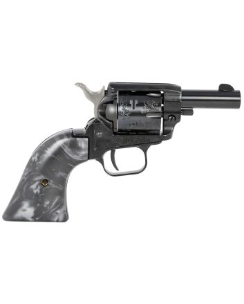 Heritage Mfg BK22B2BPSCLS2 BarkeepExclusive Grip 22 LR 6 Shot, 2" Black Steel Barrel, Black Zinc Alloy Frame, Black Engraved Cylinder, Black Pearl Grip, Manual Safety, Exposed Hammer