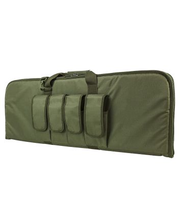 NcStar CVCP2960G36 2960 Carbine Case 36" OD Green Carbine w* Heavy Duty Locking Zipper