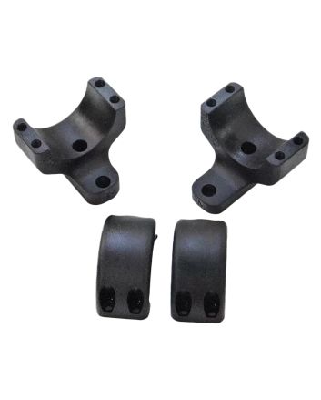 DNZ 703TXH2 Game Reaper 2 Scope Mount/Ring Combo Matte Black 30mm Howa
