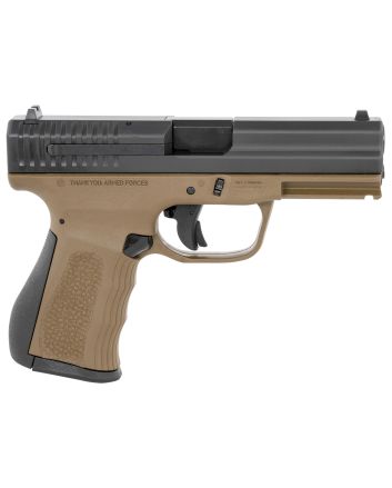 FMK G9C1G2BRTSS 9C1 G2 9mm Luger 14+1 4" Black Stainless Steel Barrel, Black Serrated Carbon Steel Slide, Burnt Bronze Polymer Frame w/Picatinny Rail, Black Backstrap Grip