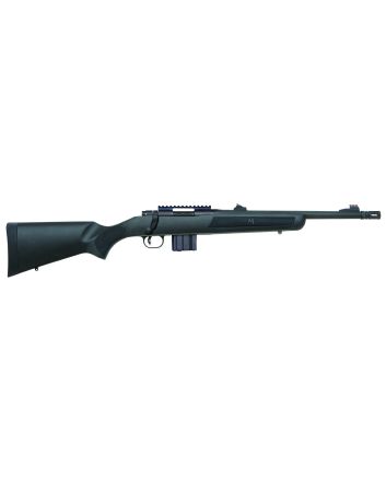 Mossberg 27707 MVP Patrol Full Size 300 Blackout 10+1 16.25" Matte Blued Threaded Bull Barrel, Matte Blued Stainless Steel Receiver w/Picatinny Rail, Black Fixed Synthetic Stock, Right Hand