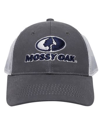 Outdoor Cap MOFS46B Mossy OakCharcoal/White Adjustable Snapback OSFA Heavy Structured