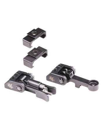 Griffin Armament GAM2S M2 Sight KitBlack Melonite Flip-Up Front and Rear Sight Set