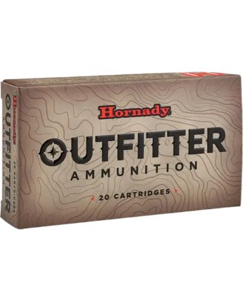 Hornady 811644 Outfitter30-06Springfield 180gr Copper Alloy eXpanding 20 Per Box/10 Case