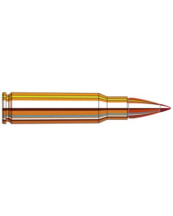 Hornady 834814 Custom6.8mmRem SPC 100gr CX 20 Per Box/10 Case