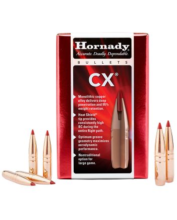 Hornady 243704 CX6mm 80 gr Copper Solid/ 50 Per Box