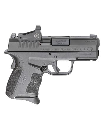 Springfield Armory XDSG93345BCT XD-S Mod 2 45 ACP 3.30" 5+1,6+1 Black Forged Melonite Steel Barrel/Optics Cut Slide Enhanced Textured Black Polymer Frame Includes Crimson Trace Red Dot &amp; 2 Mags