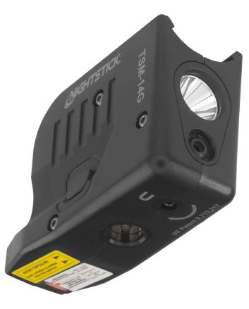 Nightstick TSM14G Light with Green laser for Glock 43X MOS/48 MOSBlack 150 Lumens White LED