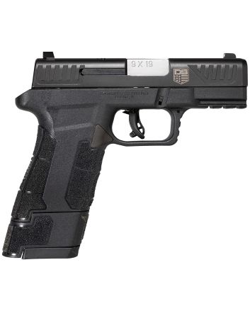 Diamondback DB0300P001 AM2Sub-Compact Frame 9mm Luger 17+1, 3.50" Stainless Steel Barrel, Black Nitride Serrated Stainless Steel Slide, Black Polymer Frame w/Picatinny Rail &amp; Polymer Grip