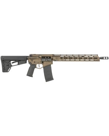 Diamondback DB1758K071 DB155.56x45mm NATO 16" 30+1 Midnight Bronze Adjustable Magpul ACS-L Stock Black Magpul MOE-K2+ Grip 15" M-LOK