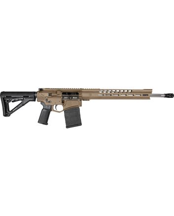 Diamondback DB1032C061 DB10308 Win 18" 20+1 Flat Dark Earth Adjustable Magpul CTR Stock Black Magpul MOE K2 Grip with Black Gold Lower 15" M-Lok