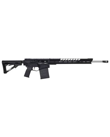 Diamondback DB1033M001 DB106.5 Creedmoor 20" 5+1 Black Receiver &amp; Stock/416-R Fluted SS Medium Barrel/Black Gold Lower/Adj Magpul CTR Stock/Magpul K2 Grip