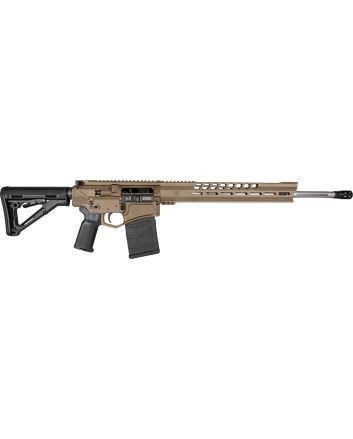 Diamondback DB1033M061 DB106.5 Creedmoor 20" 20+1,5+1 Flat Dark Earth Adjustable Magpul CTR Stock Black Magpul MOE K2 Grip with Black Gold Lower 15" M-Lok