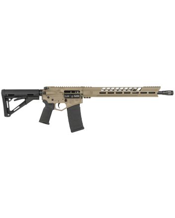 Diamondback DB1731K061 DB155.56x45mm NATO 16" 30+1 Flat Dark Earth Adjustable Magpul CTR Stock Black Magpul MOE K2 Grip with Black Gold Lower