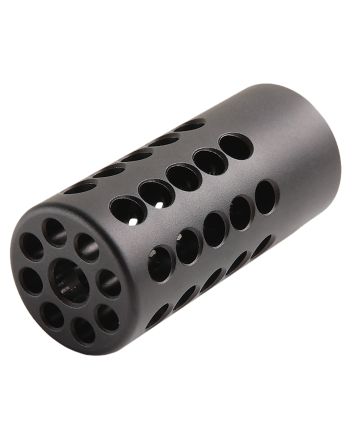 Tactical Solutions PLCMPMB Pac-Lite Compensator Black Matte Aluminum with 1/2"-28 tpi Threads for 22 LR Ruger Mark I, III, IV, II