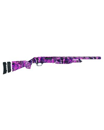 Mossberg 50499 510 Super Bantam Mini 20 Gauge Pump 3" 3+1 Overall Muddy Girl Wild 18.50" Vent Rib Barrel, Steel Receiver &amp; Adj LOP Synthetic Stock, Right Hand, Modified Choke