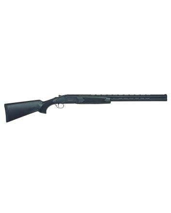 Mossberg 75470 Silver Reserve Eventide Full Size 12 Gauge Break Open 3" 2rd 28" Matte Blued Over/Under Vent Rib Barrel, Matte Blue w/Logo Steel Receiver, Black Synthetic Stock