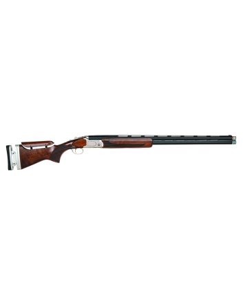 Mossberg 75474 Gold Reserve12 Gauge 30" 2rd 3" Polished Silver with Scroll &amp; Inlay Engraved Rec Satin Black Walnut Fixed Stock Right Hand Full Size Includes Ext. Sport Set Chokes (5)