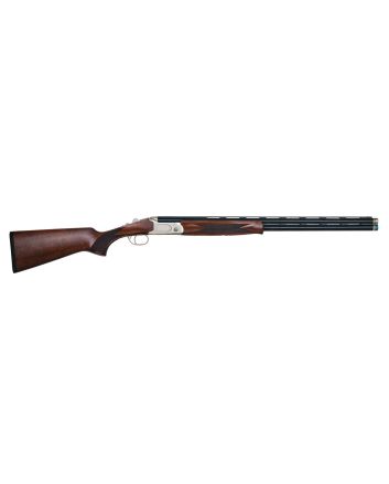 Mossberg 75480 Gold ReserveFull Size 410 Bore Break Open 3" 2rd 26" Blue Polished Vent Rib Barrel, Silver Polished Engraved Stainless Steel Receiver, Black Grade A Walnut Fixed Stock, Right Hand