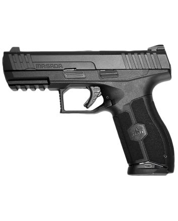 IWI US M9ORP10NS MASADAFull Size 9mm Luger 10+1, 4.10" Black Button Rifled Steel Barrel, Black Optic Ready/Serrated Steel Slide, Black Polymer Frame w/Picatinny Rail, Ambidextrous