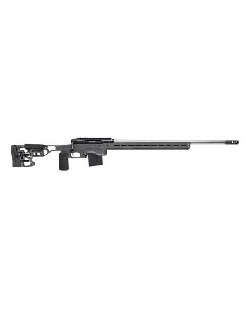 Savage Arms 57893 Impulse Elite Precision 338 Lapua Mag 5+1 30" Stainless Barrel, Matte Black Nitride Rec, Gray Cerakote Adjustable MDT ACC Aluminum Chassis Stock