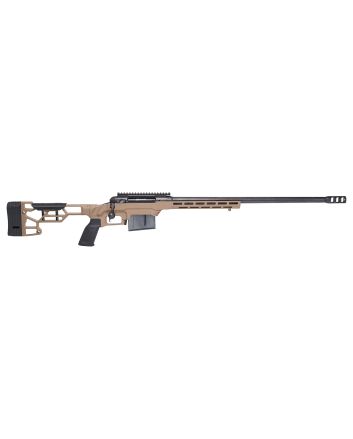 Savage Arms 57694 110 Precision 6.5 PRC 7+1 24", Matte Black Rec/Barrel, Flat Dark Earth Cerakote MDT LSS XL Chassis, Polymer Grip