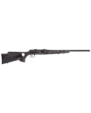 Savage Arms 47800 A Series Matte Gray Full Size 17 WSM 8+1 22" High Luster Heavy Barrel, High Luster Drilled &amp; Tapped Carbon Steel Receiver, Matte Gray Thumbhole Laminate Stock, Right Hand