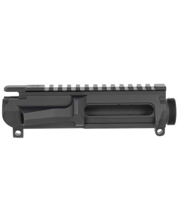 SilencerCo AC5065 SCO15 Stripped Upper Receiver Black Anodized Aluminum for Mil-Spec AR-15 Lower