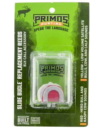 Primos PS932MC Slide Bugle Replacement Diaphragm Red/Yellow 2 Per Pkg
