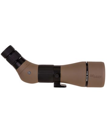 Sig Sauer Electro-Optics SOO82001 OSCAR8Flat Dark Earth Rubber Armor 27-55x 80mm Angled Body