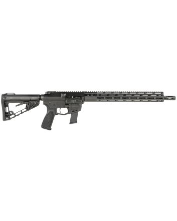 Wilson Combat TRAR9GB91610 AR9G Carbine 9mm Luger 17+1 16" Black Match Grade Threaded Barrel, Black Armor-Tuff Aluminum Receiver, M-LOK Handguard, Black Synthetic Rogers Super-Stoc w/Cam-Lock Stock