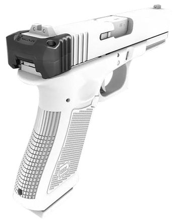 Recover Tactical GCH4201 Upper Charging HandleCompatible w/Glock 42, Black Polymer, Ambidextrous