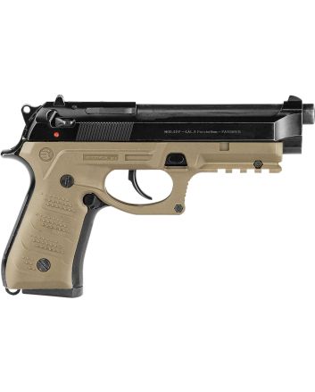 Recover Tactical BC2-02 Grip &amp; Rail SystemTan Polymer Picatinny for Most Beretta 92 &amp; M9 Models