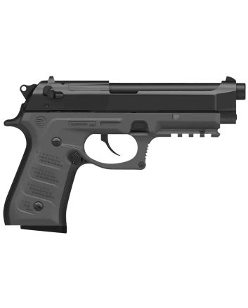 Recover Tactical BC2-04 Grip &amp; Rail SystemGray Polymer Picatinnyfor Most Beretta 92 &amp; M9 Models