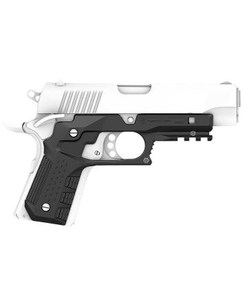 Recover Tactical CC3C-01 Grip &amp; Rail SystemBlack Polymer Picatinny for Compact 1911