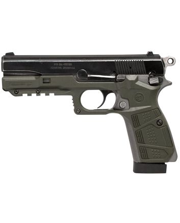 Recover Tactical HPC03 Grip &amp; Rail SystemOD Green Polymer Picatinny for Browning Hi-Power