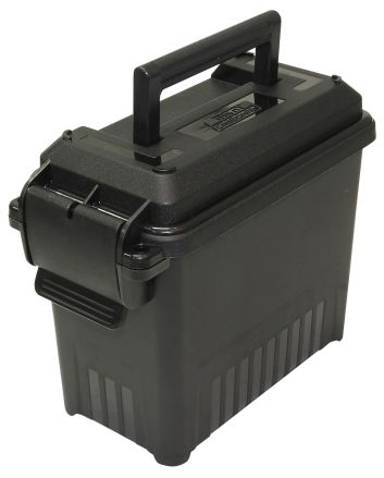 MTM Case-Gard AC1540 Ammo Can Mini Multi-Caliber Black Polypropylene