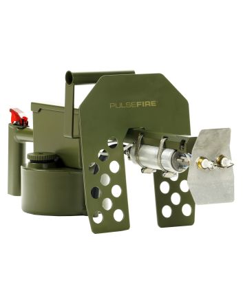 Exothermic Technologies PFLRTCA Pulsefire LRT *CA Approved Green Powder Coated Aluminum 10 ft Flame Range 25.70" Long Fuel Gasoline/Gasoline, Diesel Mix Includes Battery/Battery Charger