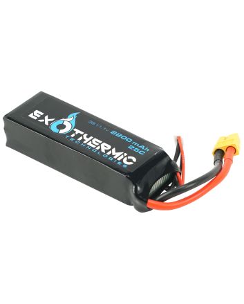 Exothermic Technologies BATTERY2200 Spare BatteryBlack 11.1 Volts Lithium Polymer 2200 mAh