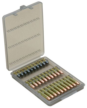 MTM Case-Gard W302241 Ammo-Wallet22 LR/17 HM2 Clear Smoke Polypropylene 30rd