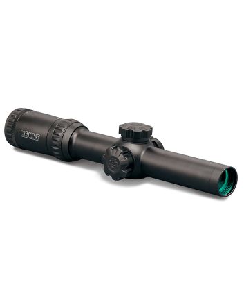 Konus 7184 KonusPro M-30 Matte Black 1-4x 24mm 30mm Tube Illuminated Dual Blue/Red Circle Dot Reticle