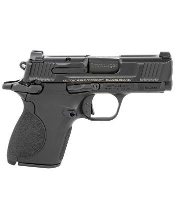 Smith &amp; Wesson 12615 CSXMicro-Compact Frame 9mm Luger 10+1/12+1, 3.10" Black Armornite Stainless Steel Barrel &amp; Serrated Slide, Matte Black Aluminum Frame w/Beavertail, Ambidextrous