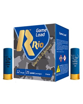 Rio Ammunition TG368 Game Load12Gauge 2.75" 1 1/4oz 8Shot 25 Per Box/10 Case