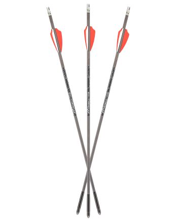 Axe Crossbows AX10004 Axe 440 Bolt Combo Pack Gray/Orange/White 19" 3 Bolts and 3 Lighted Nocks