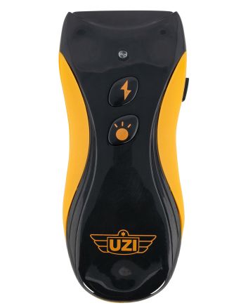 Uzi Accessories UZISG36YB Yellow Jacket Stun Gun/Flashlight Black/Yellow